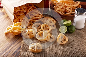 Mexican wheel Chips photo