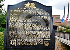 Mexicans in minnesota historical marker