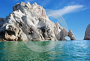 Mexico. The Arch Of Cabo San Lucas.