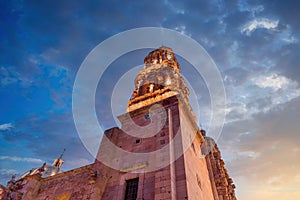 Mexico, Catholic Cathedral Our Lady of Assumption of Zacatecas in Zacatecas historic city center