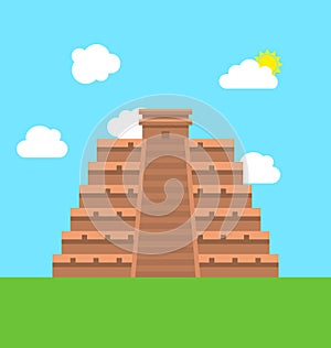 Mexico Chichen Itza Tulum Kukulcan Pyramid