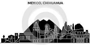 Mexico, Chihuahua architecture urban skyline