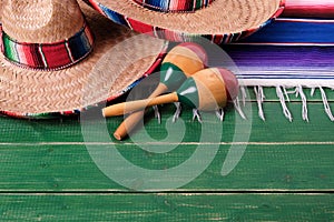 Mexiko dřevo mexičan sombrera 