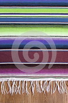 Mexico cinco de mayo traditional mexican serape rug or blanket background vertical