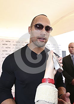 Mexico City Actor Dwayne Johnson