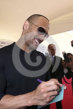 Mexico City Actor Dwayne Johnson