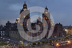 Mexiko mesto katedrála 
