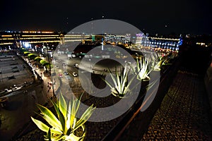 Mexico city central Zocalo plaza and streets photo