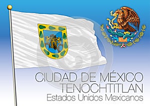 México la ciudad distrito regionalmente bandera unido mexicano Estados México 
