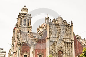 Mexico City Metropolitan Cathedral, the oldest and largest cathedral in all Latin America