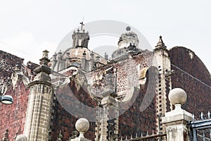 Mexico City Metropolitan Cathedral, the oldest and largest cathedral in all Latin America