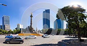 Mexico City Panorama Street CDMX