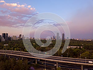 Mexico City - Panoramic view Chapultepec photo