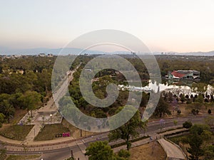 Mexico City - Panoramic view Chapultepec photo