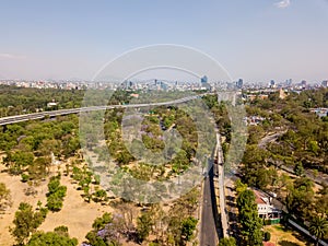 Mexico City - Panoramic view photo