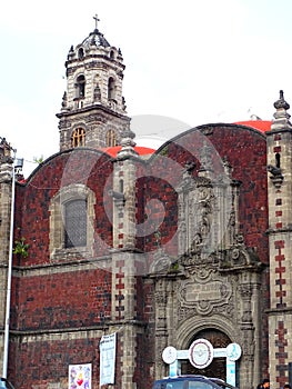 Mexico, Mexico City, Presbytery of Santo Domingo de Guzman street Belisario DomÃÂ­nguez photo