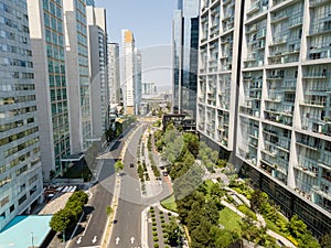 Mexico City - Santa Fe - Panoramic view