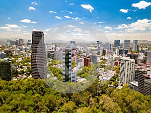 Mexico City - Chapultepec skyline photo