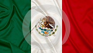 Mexico Country Silk flag