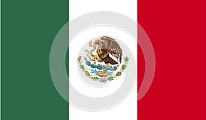 Mexiko vlajka obraz 