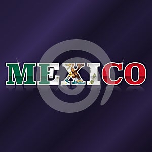 Mexico flag symbol