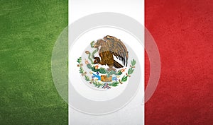 Mexico flag texture