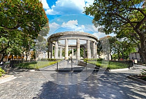 Mexico, Guadalajara, Monument of Rotonda Jaliscienses Ilustres near Guadalajara Cathedral photo