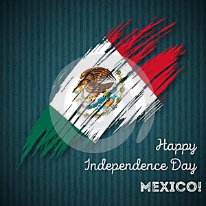 Mexico Independence Day Patriotic Design.