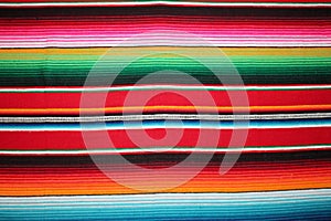 poncho Mexican mexico background traditional cinco de mayo rug ponchos fiesta background with stripes photo