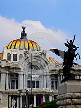 Mexico, Mexico City, Palace Bellas Artes