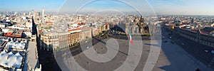 Zocalo and Metropolitan Cathedral, Mexico City, Mexico photo