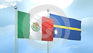 Mexico and Netherlands Flag Together A Concept of Relations
