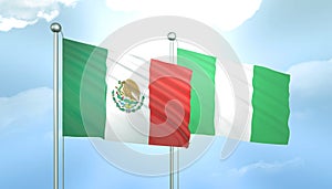 Mexico and Niger Flag Together A Concept of Relations