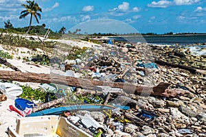 Mexico ocean Pollution Problem plastic litter