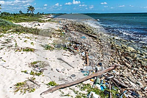Mexico ocean Pollution Problem plastic litter