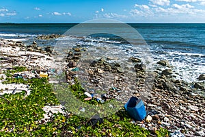 Mexico ocean Pollution Problem plastic litter