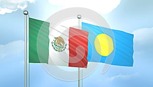 Mexico and Oman Flag Together A Concept of Relations