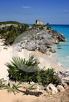 Mexico Quintana Roo Tulum Mayan ruins