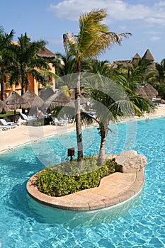 Mexico riviera maya iberostar paraiso lindo pool photo