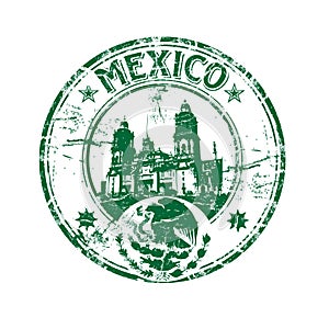 Mexiko guma pečiatka 