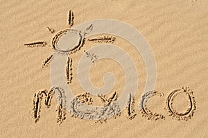 Mexico in the Sand