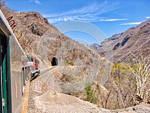 Mexico, Scenic landscapes of the famous Copper Canton Barranca del Cobre photo