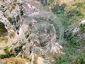 Mexico, Scenic landscapes of the famous Copper Canton Barranca del Cobre photo