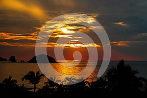 Mexico sunset