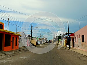 Mexico, Yucatan, coastal town of Progreso photo