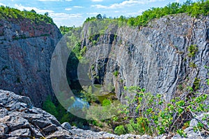 Mexiko quarry in Czech republic