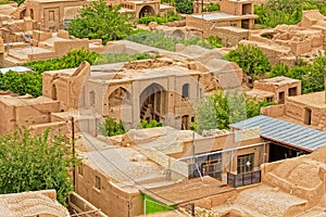 Meybod Iran aerial view