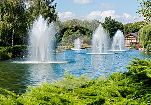 Mezhyhirya National Park is located in Novi Petrivtsi in Ukraine. Mezhigorye landscape park near Kiev