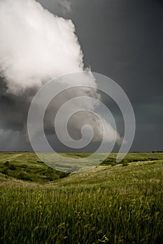 Mezocyclone Activity in a South Dakota super-cell thunder storm