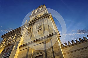 Mezquita Cathedral at a bright sunny day in the heart of histo